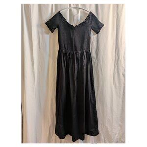 Chic Black H&M Off-Shoulder Dress – Size: S